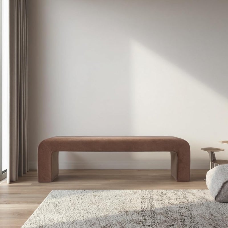 Pixa Homes Pixahomes Brown Bench for Indoor & Outdoor Use - 120cm - Image 4